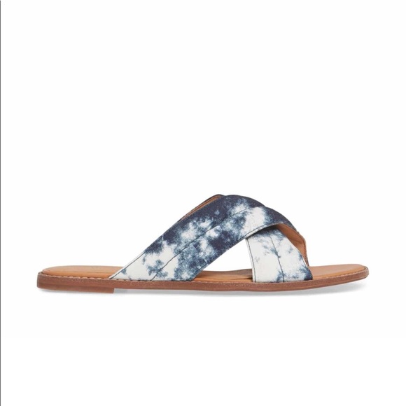 Madewell The Skyler Slide Sandal in Tie-Dye - Picture 4 of 9
